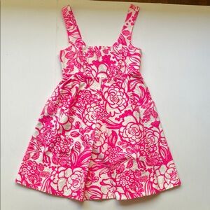 Vanessa Virginia Women's Pink Floral Pique Dress